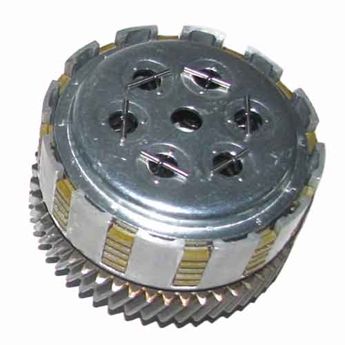 EMBRAGUE COMPLETO SUZUKI AX100 (CANASTA + CAMP.INTERIOR C/DISCOS) STD