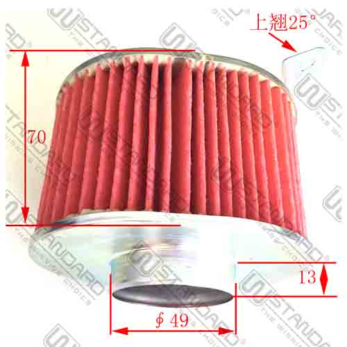 FILTRO DE AIRE HONDA ELITE 125 M/N (2007-2017) STD