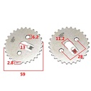 CORONA CADENA DE DISTRIBUCION YAMAHA CRYPTON T105 STD