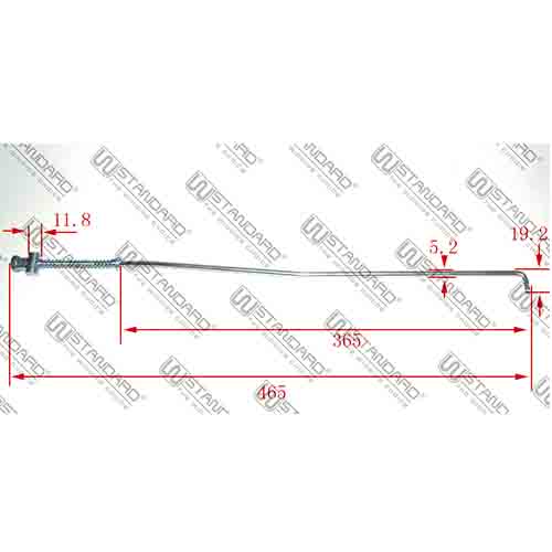 VARILLA DE FRENO SUZUKI EN125 STD