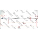 VARILLA DE FRENO SUZUKI EN125 STD