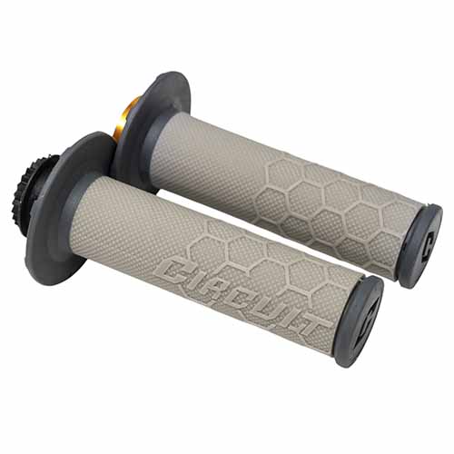 PUÑO UNIVERSAL KIRA LOCK-ON GRIS/TITANIO C/ADAPTADORES (JGO) CIRCUIT MA016-23A