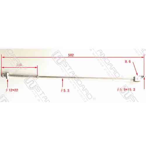 VARILLA DE FRENO YAMAHA XTZ125 (2014-2018) STD