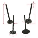 VALVULAS BAJAJ ROUSER NS 200 (4 PCS)  STD