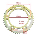 KIT TRANSMISION HONDA XR 150L (49/17) 428H-132L C/CAD. DOR STD