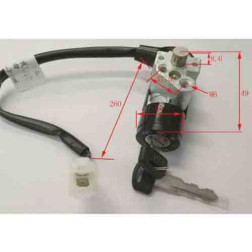 LLAVE DE CONTACTO HONDA NEW WAVE 110 / WAVE 110 S (2017) STD