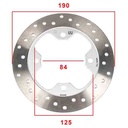 DISCO DE FRENO TRASERO ZANELLA SEXY STD