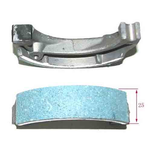 ZAPATA DE FRENO R/C HONDA NX//C90 R/C/XR200/XR150L/G. SMASH/NXR125/WAVE110 STD