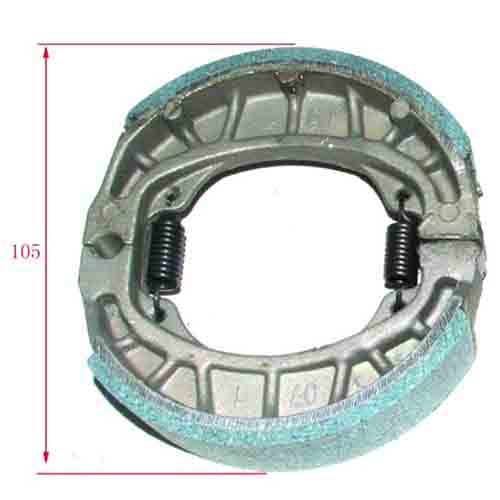 ZAPATA DE FRENO R/R HONDA C90/DAELIM/SUZUKI MB100/MOTOMEL VX150 STD