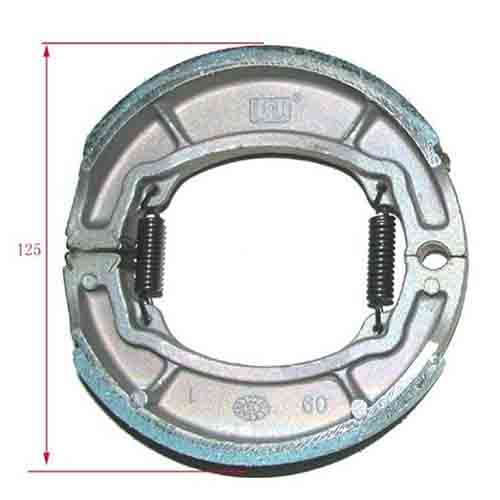 ZAPATA DE FRENO ZANELLA RX 150/GILERA GLA 110 STD