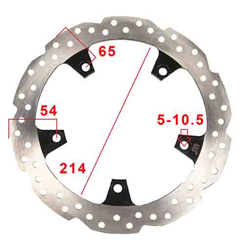 DISCO DE FRENO DELANTERO HONDA CB190R STD