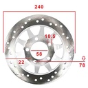 DISCO DE FRENO DELANTERO HONDA CG150 TITAN STD