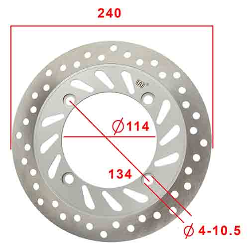 DISCO DE FRENO DELANTERO HONDA STORM STD