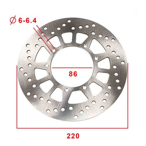 DISCO DE FRENO DELANTERO YAMAHA XTZ125 STD