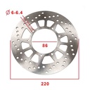 DISCO DE FRENO DELANTERO YAMAHA XTZ125 STD