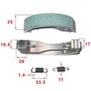 ZAPATA DE FRENO HONDA CBX250 TWISTER/XR250 TORNADO/HONDA ELITE M/N STD