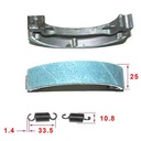 ZAPATA DE FRENO HONDA CG125/ TITAN 2000 GRANDE/TITAN150 STD