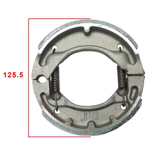 ZAPATA DE FRENO YAMAHA FZ16/YBR250/YS250/XTZ125 / NEW CRYPTON STD