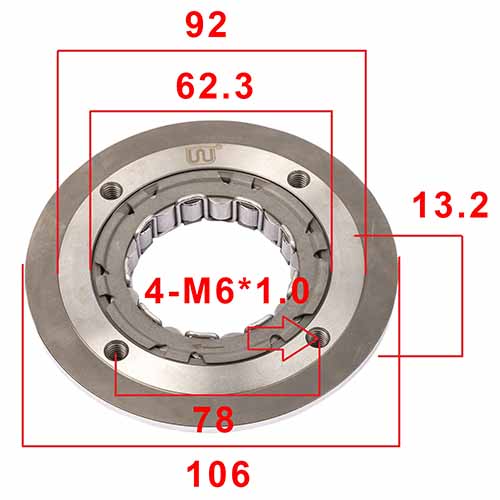 BENDIX DE ARRANQUE BAJAJ ROUSER NS 200 STD