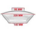 ACRILICO FAROL DELANTERO SMASH/ BIZ /TRIP /MOTOMEL BIT /ZANELLA ZB110D Y OTRAS PLASTICA VC (459)