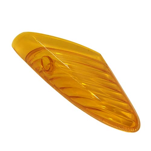 ACRILICO FAROL GIRO DELANTERO DERECHO BIZ/ MOTOMEL BIT /SMASH /ZANELLA ZB110D PLASTICA VC (462)