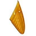 ACRILICO FAROL GIRO DELANTERO DERECHO BIZ/ MOTOMEL BIT /SMASH /ZANELLA ZB110D PLASTICA VC (462)