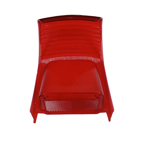 ACRILICO FAROL TRASERO HONDA BIZ /MOTOMEL BIT /ZANELLA ZB110D /TRIP (ROJO) PLASTICA VC (433)