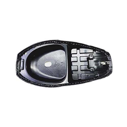 ASIENTO SMASH 110 / HONDA BIZ / MOTOMEL BIT / GUERRERO TRIP / OTRAS ECO CUERO NEGRO PLASTICA VC (677