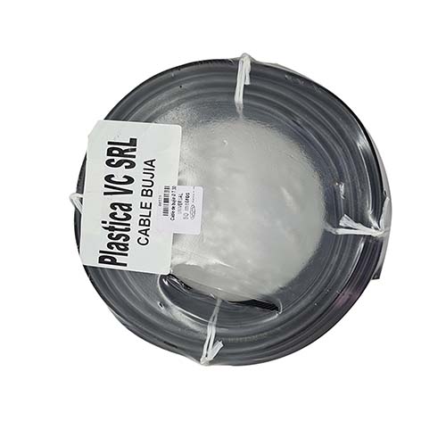 CABLE DE BUJIA NEGRO X METRO PLASTICA VC (339)