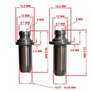 GUIA DE VALVULA HONDA CD100 / CH150 / BIZ110 / TRIP / FUN (JGO) STD