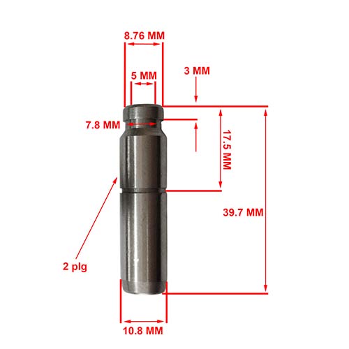 GUIA DE VALVULA HONDA TITAN CG150 / NXR150 / XR125 / 150 (JGO) STD