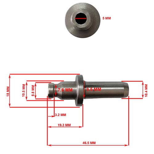 GUIA DE VALVULA HONDA TITAN125 / KS /ES /BROS / FUN / XR125L / VARILLERA (JGO) STD