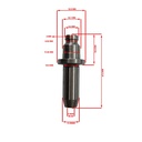 GUIA DE VALVULA HONDA CG TITAN99 / STORM125 / XL125 (JGO) STD