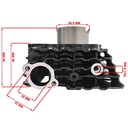 KIT CILINDRO + PISTON BAJAJ ROUSER 125NS (52mm) STD