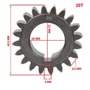 ENGRANAJE PUNTA CIGUEÑAL HONDA XR150L / GLH150 STD