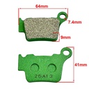 PASTILLA DE FRENO KTM EXC F350 FA368 STD