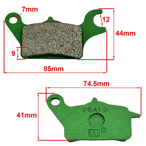 PASTILLA DE FRENO YAMAHA SZ150 DELANTERA FA655 STD