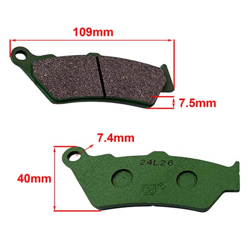 PASTILLA DE FRENO ROYAL ENFIELD INTERCEPTOR 650 / FA209 STD