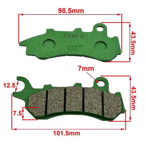 PASTILLA DE FRENO HONDA PCX125 / BIZ125 / 2018-2020 DELANTERA FA723 STD
