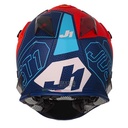 CASCO JUST1 J32 VERTIGO KIDS BLUE/FLUO ORANGE XS