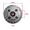 MAZA TRASERA MOTOMEL X3M OEM EXCLU
