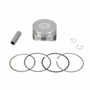 KIT PISTON MOTOMEL XMM 250/SR 200/GILERA VC200/SKUA250 65.5mm (1.00) STD