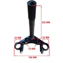 CRISTO INFERIOR MOTOMEL NEW  S2 TUBULAR OEM EXCLU