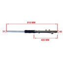 PIERNA DELANTERA COMP. MOTOMEL SKUA 200 V6 VAINA GRIS OSCURO (JGO) OEM