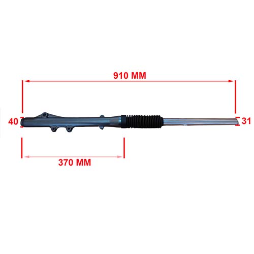 PIERNA DELANTERA COMP. MOTOMEL SKUA 200 VAINA GRIS CLARO (JGO) OEM EXCLU