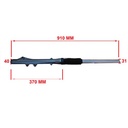 PIERNA DELANTERA COMP. MOTOMEL SKUA 200 VAINA GRIS CLARO (JGO) OEM EXCLU