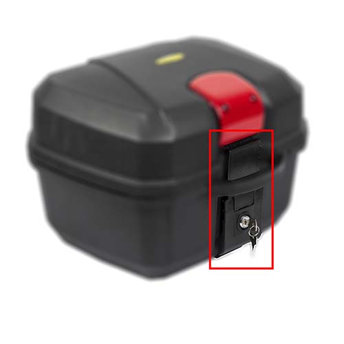 CERRADURA REPUESTO (BAUL 516) PLASTICA VC (1043)