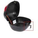 CERRADURA REPUESTO (BAUL 590) PLASTICA VC (1046)