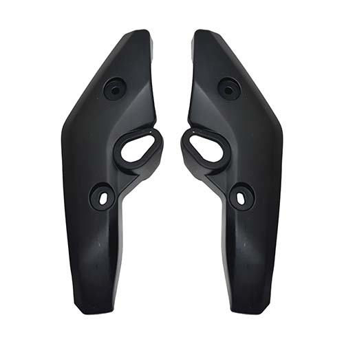 CACHAS SOPORTE DE OPTICA DELANTERA YAMAHA FZ16 (JGO) NEGRO (21C-F3132 / 21C-F3122) PLASTICA VC (976)