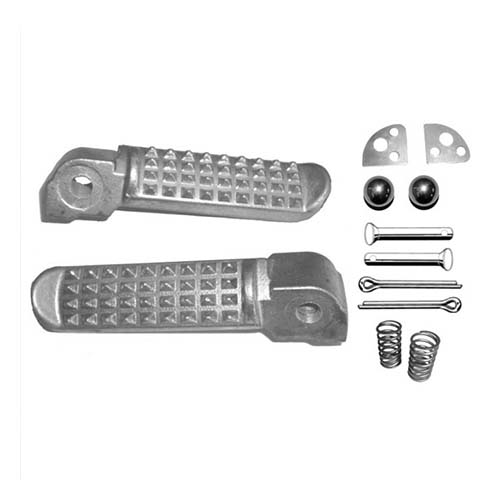 PEDALIN TRASERO RACING TEAM ALUMINIO MACIZO UNI. Ø6 JGO. PLASTICA VC (692)